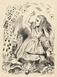 Alice and the Pack of Cards, från "Alice